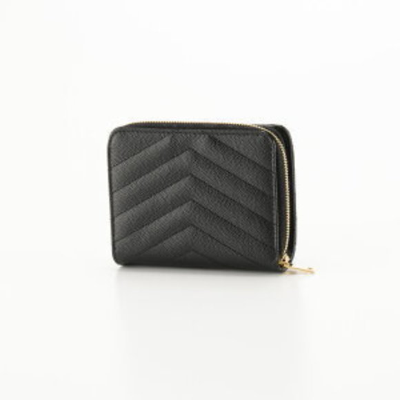 Saint Laurent Monogram YSL Matelass Folding Wallet - Picture 1 of 8